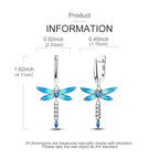 Boucles d'oreilles Libellule