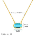 Collier en cristal pierre de naissance