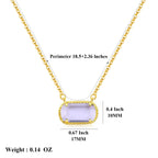 Collier en cristal pierre de naissance