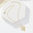À mon épouse, de la part de son mari, collier Cœur X Cœur