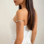 Bracelet manchette en cristal