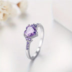 Bague en améthyste