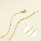 Collier en cristal pierre de naissance