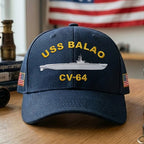 Casquette brodée personnalisée de l'US Navy, Chapeau pour vétéran américain, Cadeaux pour la fête des Pères, le jour des Anciens Combattants