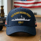 Casquette brodée personnalisée de l'US Navy, Chapeau pour vétéran américain, Cadeaux pour la fête des Pères, le jour des Anciens Combattants
