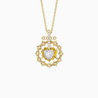 Le Collier Pendentif Cœur Sacré