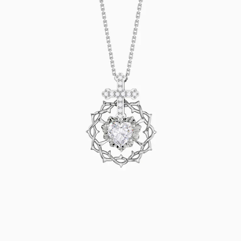 The Sacred Heart Pendant Necklace