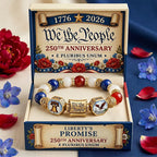 Bracelet commémoratif édition limitée - 250 ans de patriotisme