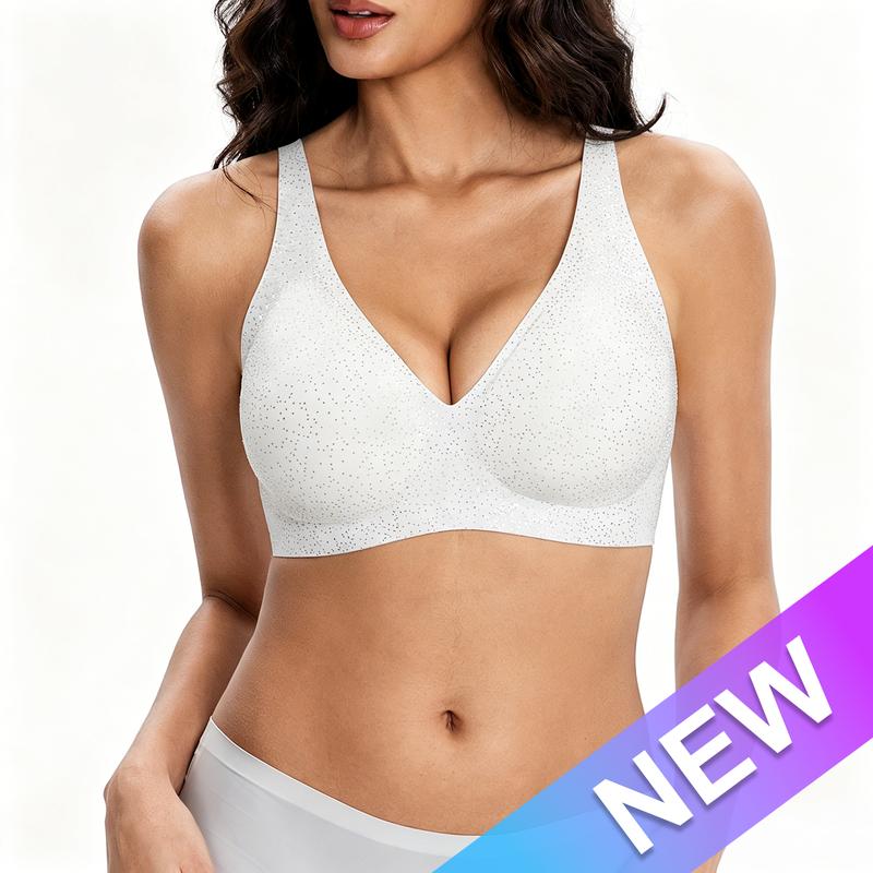 Soutien-gorge push-up sans fil sans couture pour femme