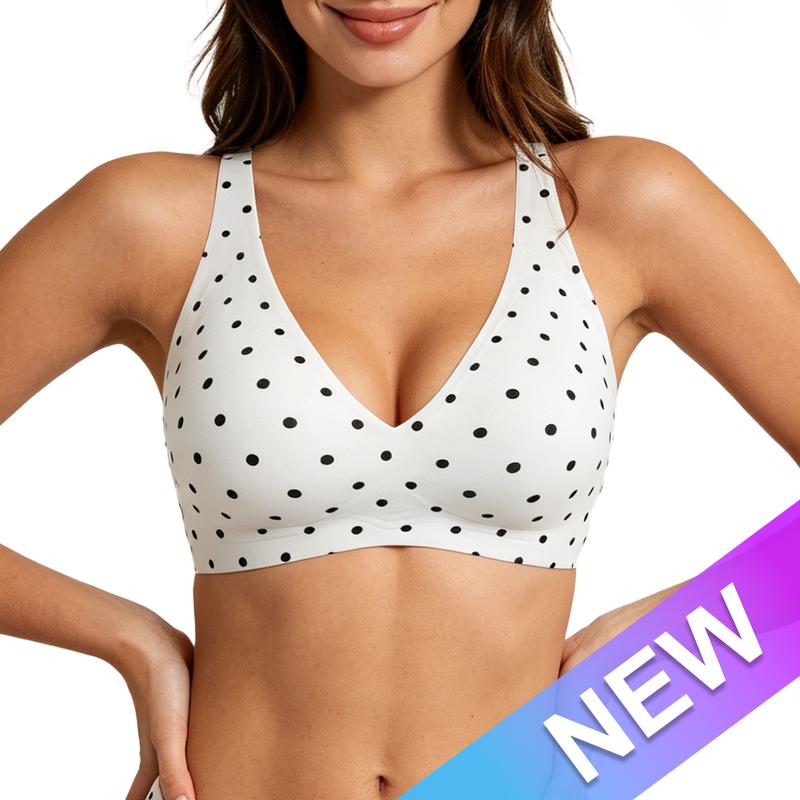 Soutien-gorge push-up sans fil sans couture pour femme