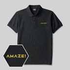 Polo brodé AMAZE! Geek