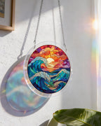 Attrape-soleil en acrylique - Chasser le Soleil et la Mer