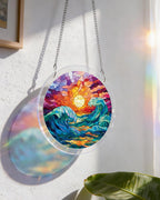 Attrape-soleil en acrylique - Marée dorée