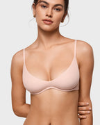 Soutien-gorge plongeant à armatures pour femme