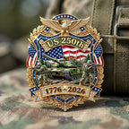 Broche Commémorative 250 ans de patriotisme (1776-2026)