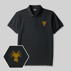 Polo brodé Facehugger Geek