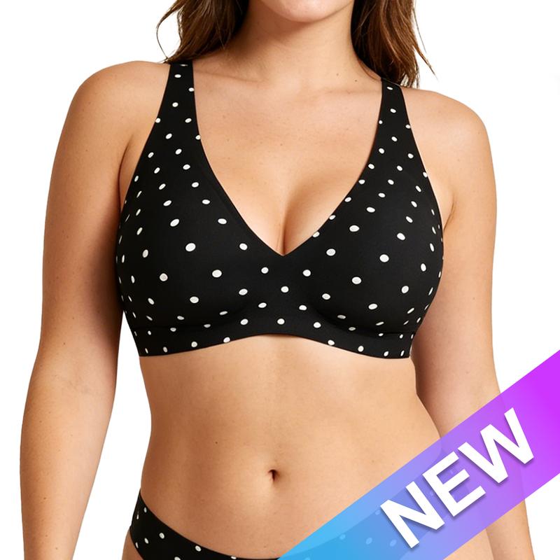 Soutien-gorge push-up sans fil sans couture pour femme