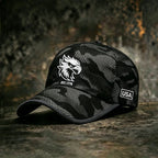 Casquette de baseball décontractée unisexe motif camouflage rétro patriotique