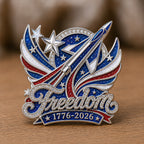 Broche commémorative des 250 ans de liberté