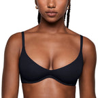 Soutien-gorge plongeant à armatures pour femme