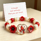 Bracelet commémoratif en édition limitée sur le thème du cardinal