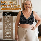 🏆DERNIÈRE JOURNÉE DE SOLDES -49% 🔥Soutien-gorge Rétro Léopard Super Raffermissant | Soutiens-gorge Sans Armature Femme 👍Fini les Seins Tombants