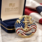 Broche du 250e anniversaire de l'indépendance américaine