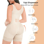 Combinaison Sculptante Femme Gainante Ventre Plat et Rehausse Fesses