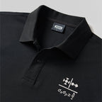 Polo brodé geek Principe d'incertitude
