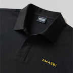 Polo brodé AMAZE! Geek