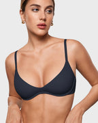 Soutien-gorge plongeant à armatures pour femme