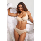 Soutien-gorge balconnet à armatures non doublé pour femme