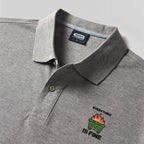 Polo brodé « Everything’s on Fire Geek »