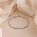 Bracelet chaîne gourmette