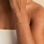 Bracelet chaîne gourmette