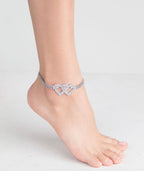 Bracelet de cheville Cœur X Cœur