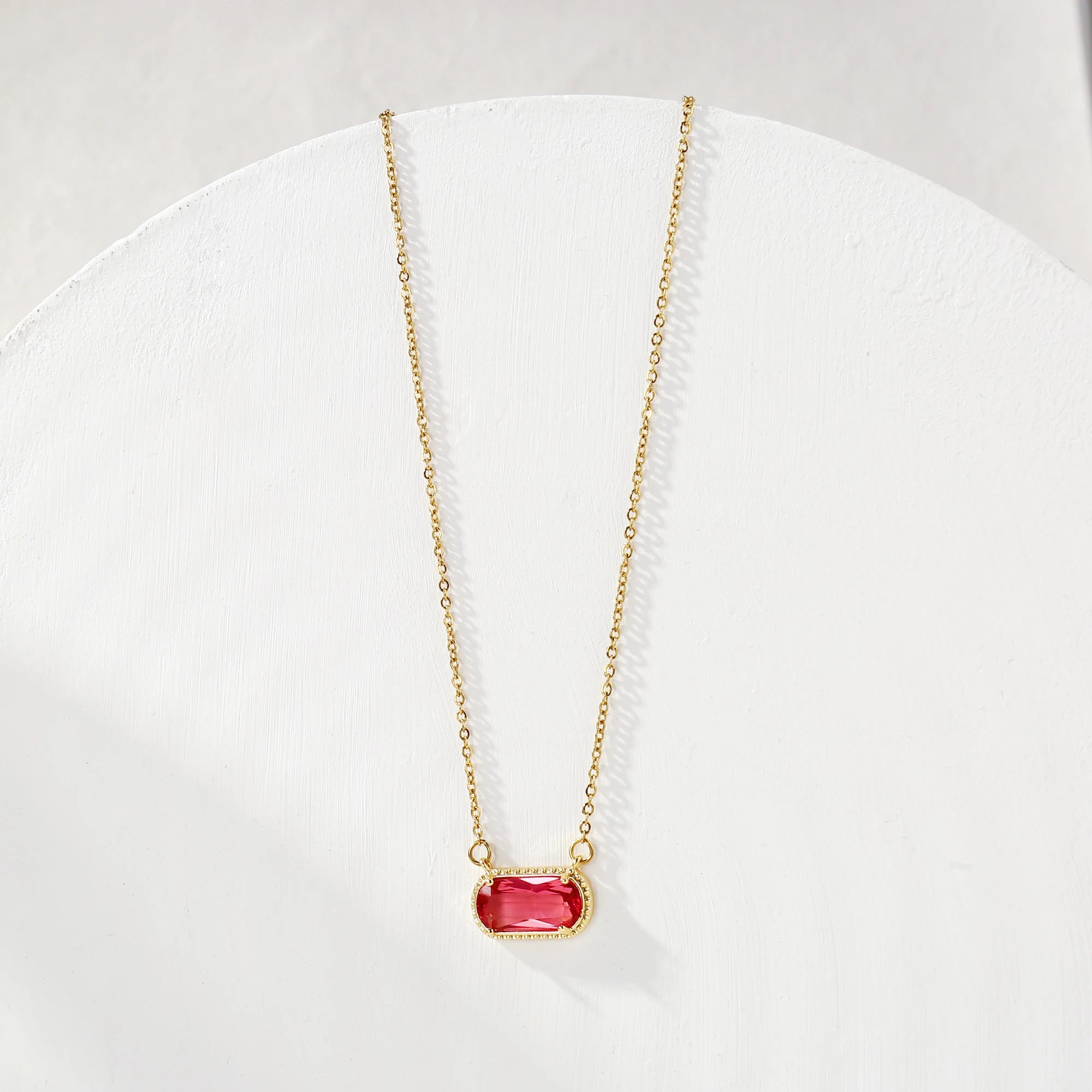 Collier en cristal pierre de naissance