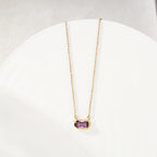 Collier en cristal pierre de naissance
