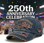 Casquette commémorative du 250e anniversaire des États-Unis (1776-2026)