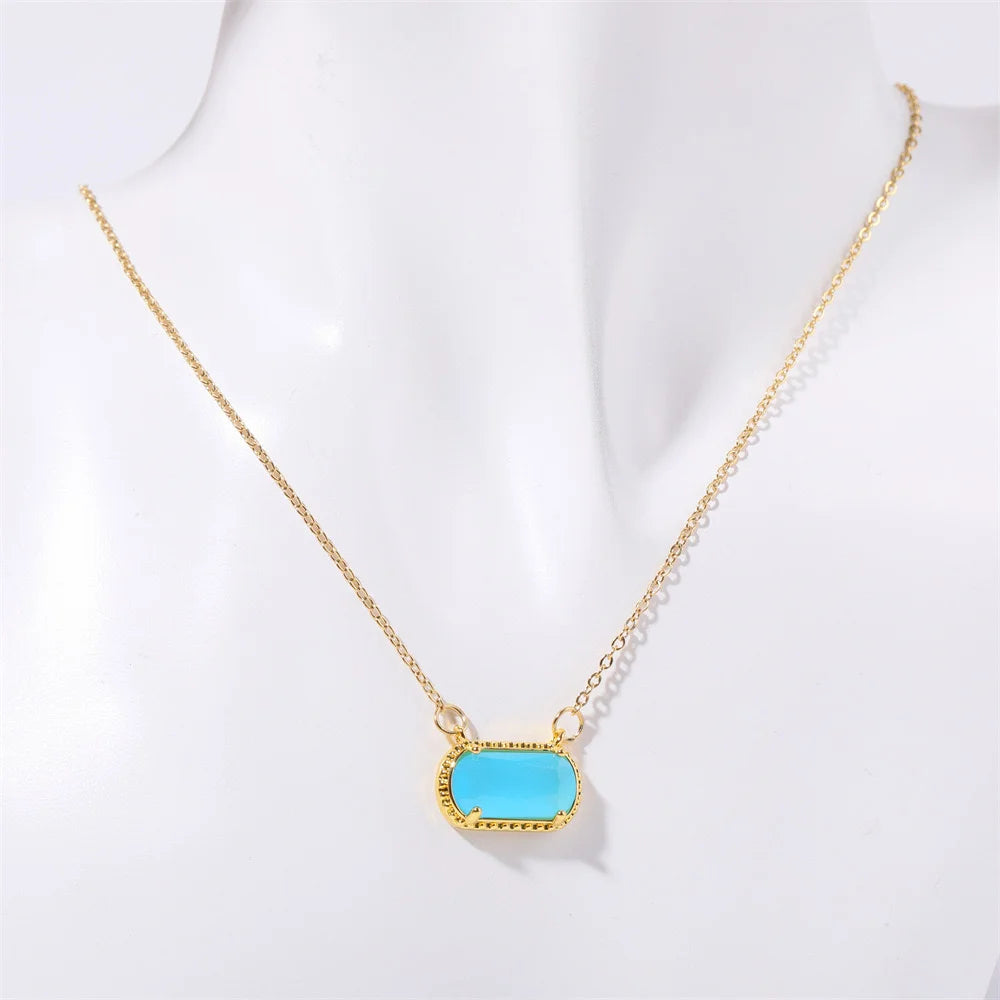 Collier en cristal pierre de naissance