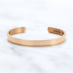 Not Sisters By Blood But Sisters By Heart Cuff Bracelet
