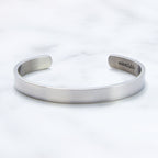 Beautiful Girl You Can Do Hard Things Cuff Bracelet