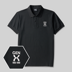 Polo brodé Générations Geek