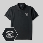 Polo brodé "Make Orwell Fiction Again" Geek