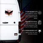 🔥 OFFRE À DURÉE LIMITÉE – Décalcomanie 250e Anniversaire, Aigle Patriotique des États-Unis d'Amérique